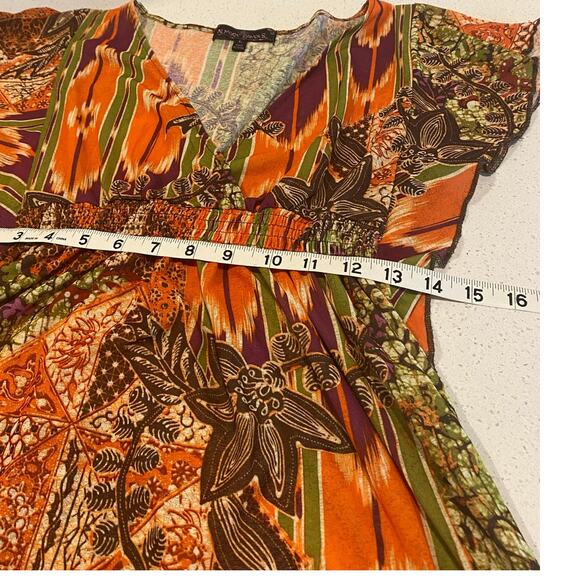 Almost Favors Women's Blouse Size Large Multicolor - Picture 4 of 4